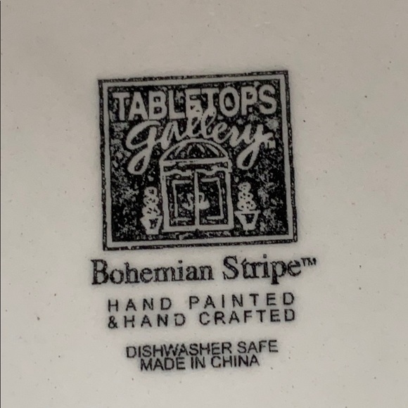 Tabletops Gallery  Bohemian Style Dishes - Picture 5 of 12